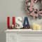 Glitzhome® 18" U.S.A. Wooden Table Decoration